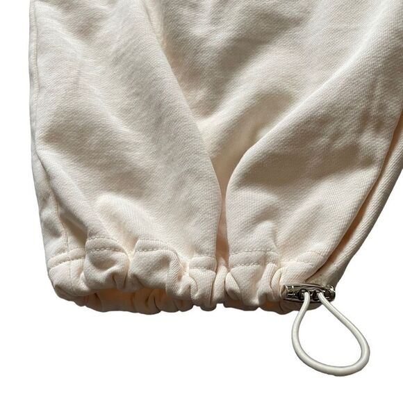NWOT OLIVACEOUS Cargo Joggers Ivory Size Small - Picture 5 of 7